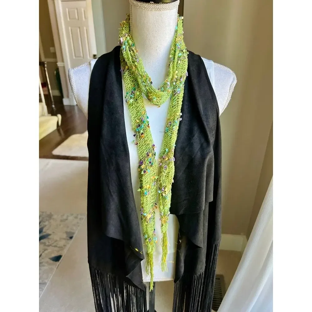 3 set multi-colored accessory neck scarves